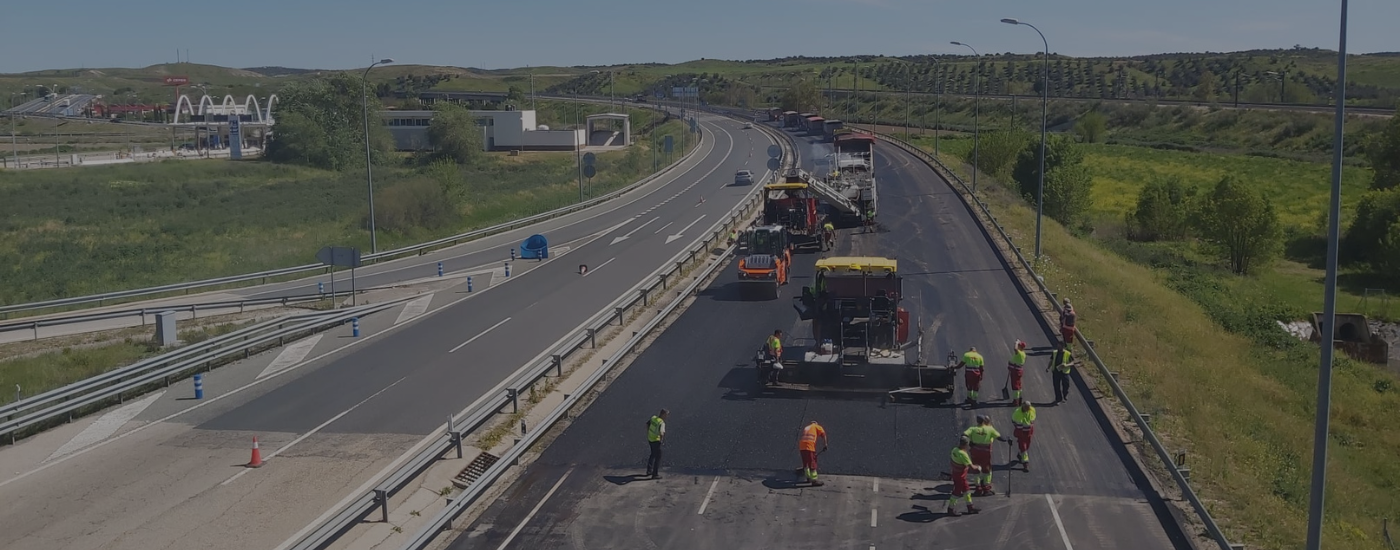 Pavimentación carretera