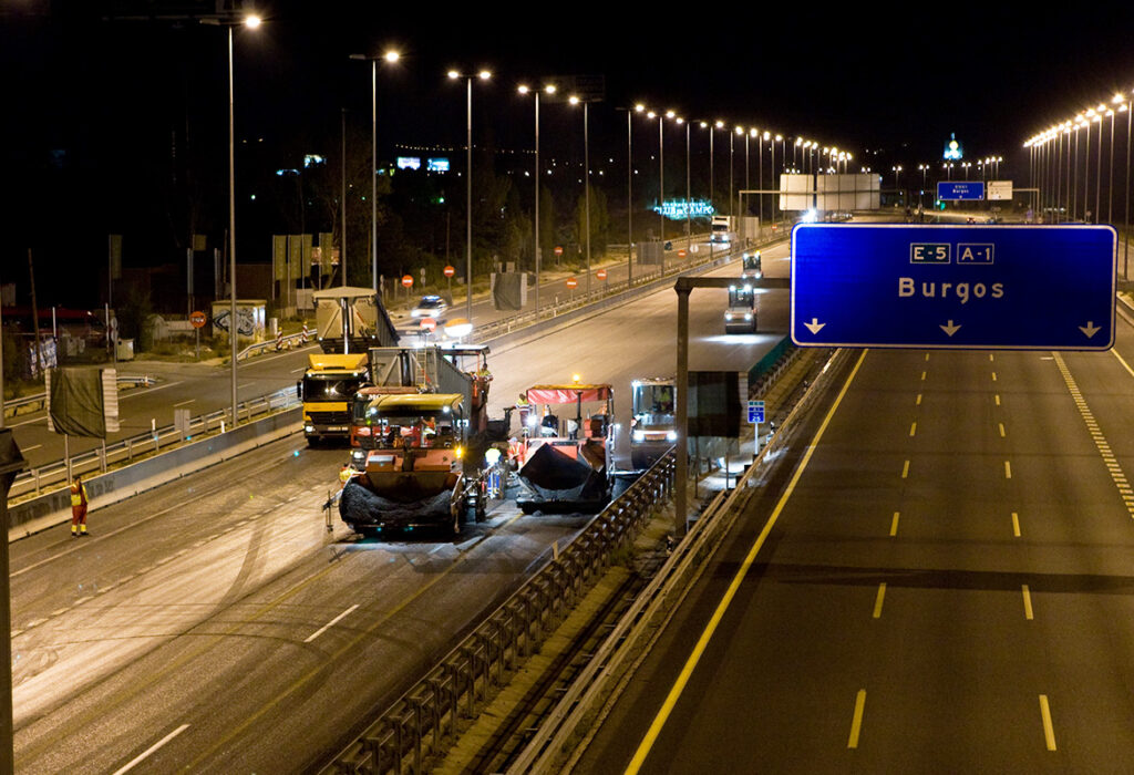 Pavimentación carretera