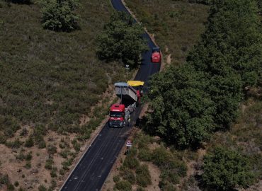 Pavimentación carretera